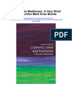 Ludwig Van Beethoven A Very Short Introduction Mark Evan Bonds Full Chapter