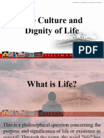 Culture of Life Handout