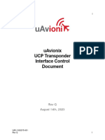UAvionix UCP Transponder ICD Rev Q