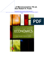 Principles of Microeconomics 7Th Ed Edition Robert H Frank All Chapter
