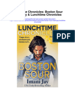 Lunchtime Chronicles Boston Sour Imani Jay Lunchtime Chronicles Full Chapter