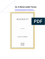 Download Blackouts A Novel Justin Torres full chapter