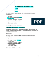 RESENTE REGULARES E IRREGULARES