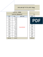 Hsv-sx-2024.04.19 List Cavity Shipping Model So1a40-Q5 VCM