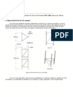 Proceso Montaje Torre Arriostrada STZ-30 Rev X HSE TCEM 1