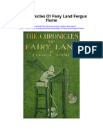 The Chronicles of Fairy Land Fergus Hume Full Chapter