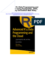 Advanced R 4 Data Programming and The Cloud Using Postgresql Aws and Shiny 2Nd Edition Matt Wiley Full Chapter