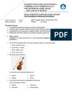 Soal Ujian SBDP 4 SUMATIF 1