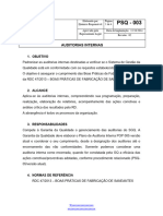 PSQ - 003 Auditorias Internas