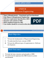 Unit II Requirement Engineering