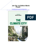 The Climate City 1St Edition Martin Powell Full Chapter