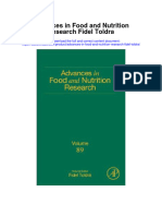 Advances in Food and Nutrition Research Fidel Toldra Full Chapter