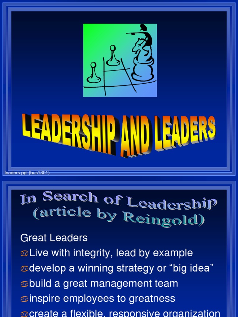 Leadership Traits and Empowerment Strategies | PDF | Career & Growth ...