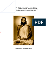 Yogic Sukshma Vyayam - English