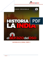 El Abrazo Del Oso Historia de La India Parte 1