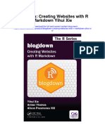 Download Blogdown Creating Websites With R Markdown Yihui Xie full chapter