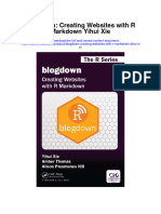 Blogdown Creating Websites With R Markdown Yihui Xie Full Chapter