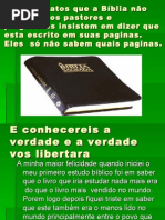 O que a bíblia não diz, mas os pastores e pregadores adoram falar