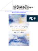 The Cloud of Longing A New Translation and Eco Aesthetic Study of Kalidasas Meghaduta Jarow Full Chapter