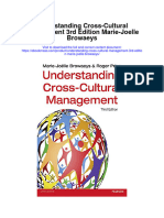 Understanding Cross Cultural Management 3Rd Edition Marie Joelle Browaeys All Chapter