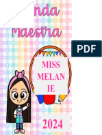 Agenda Maestra 2024 Melanie