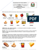 Food Worksheet
