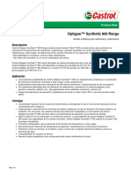 Castrol Synthetic 800 Range - TDS