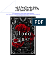 Blood Lust A Dark Vampire Mafia Romance Guns Vs Fangs Book 1 Aj Wolf Salem Sinclair Full Chapter
