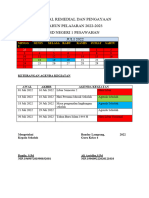 Jadwal Remedial Dan Pengayaan 4a