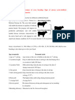 Lec05 Breeding - Importance of Cross Breeding. Signs of Estrous Cycle-Artificial