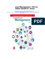 Contemporary Management 12Th Ed 12Th Edition Gareth R Jones Full Chapter