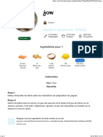 Jow - Imprimer Recette Apéro Saumon Blinis