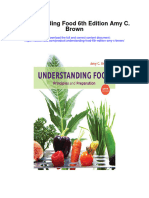 Understanding Food 6Th Edition Amy C Brown All Chapter