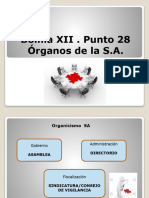 Bolilla XII Punto 28 - Asambleas