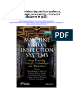 Download Machine Vision Inspection Systems Vol 1 Image Processing Concepts Malarvel M Ed full chapter