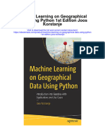 Download Machine Learning On Geographical Data Using Python 1St Edition Joos Korstanje full chapter