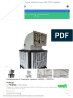 Climatizador de Ar Evaporativo Industrial - MB20S - PORTÁTIL - Mundial Brysa