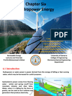chapter six renewable energy - hydropower