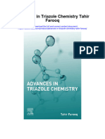 Advances in Triazole Chemistry Tahir Farooq Full Chapter