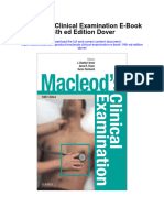 Download Macleods Clinical Examination E Book 14Th Ed Edition Dover full chapter