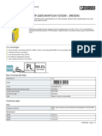 Safety Relays - PSR-SCP-24DC/MXF2/4X1/2X2/B - 2903254: Key Commercial Data