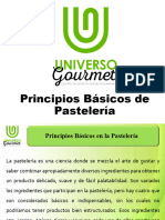 Principios Basicos de Pastleria