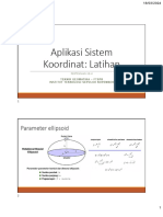 Aplikasi Sistem Koordinat - IHH