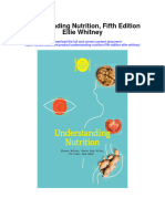 Understanding Nutrition Fifth Edition Ellie Whitney All Chapter