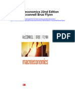 Download Macroeconomics 22Nd Edition Mcconnell Brue Flynn full chapter
