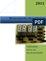 Microcontroller Based Down Counter System
