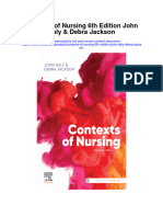 Contexts of Nursing 6Th Edition John Daly Debra Jackson Full Chapter