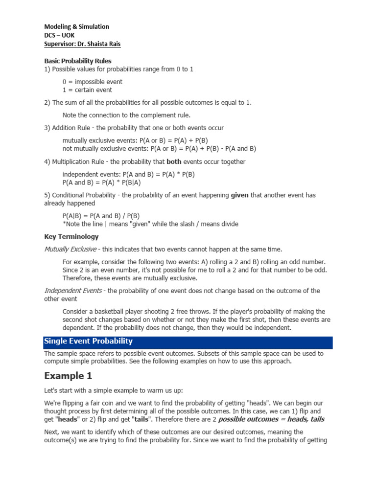 Basic probability rules download free pdf probability computer