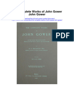 Download The Complete Works Of John Gower John Gower full chapter
