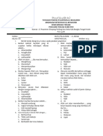 Soal Bahasa Akidah Akhlak Kls 3b